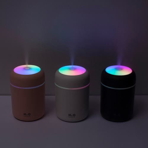 Portable Aroma Humidifier — Mini Diffuser for Home & Car