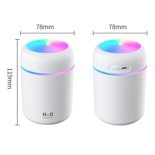 Portable Aroma Humidifier — Mini Diffuser for Home & Car