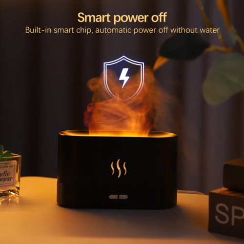 Flame Lamp Aroma Diffuser & Humidifier