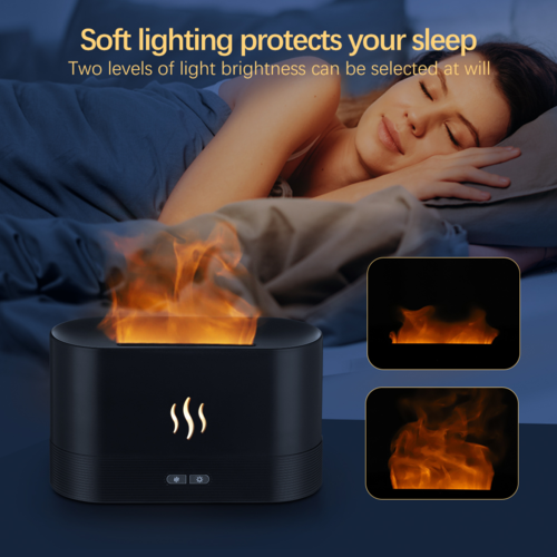 Flame Lamp Aroma Diffuser & Humidifier